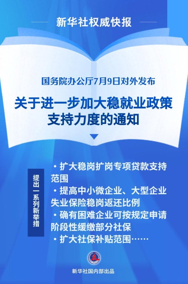掌柜配资 新华社权威快报|加力！我国推出新一批稳就业支持政策
